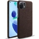 Захисний чохол KSQ Cloth Style для Xiaomi Mi 11 Lite / 11 Lite NE - Coffee - зображення 1