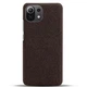Захисний чохол KSQ Cloth Style для Xiaomi Mi 11 Lite / 11 Lite NE - Coffee - зображення 2