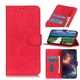 Чехол-книжка с застежкой KHAZNEH Retro Wallet для Samsung Galaxy S22 Ultra - Red - изображение 1