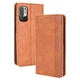 Чохол Deexe Retro Style для Xiaomi Redmi Note 10 5G / Poco M3 Pro - Brown - зображення 1
