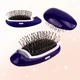 Расческа Sindax с функцией масажа и ионизации Ionic Electric Hairbrush Фиолетовый (7109347216) - изображение 2
