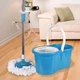 Швабра ледарка Spin Mop 360 з турбо віджимом і відром спин моп з металевим кошиком центрифугою - зображення 8