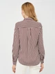 Блуза H&M 32 бело бордовый полоска 18046956320 - изображение 2