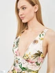 Купальник суцільний жіночий H&M 2504-8117771 42 Світло-бежевий квіти (hm03861935652) - зображення 3