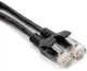 Патч-корд PowerPlant Cat5e UTP 1 м Черный (CA911547) - изображение 2