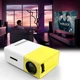 Мини проектор портативный мультимедийный с динамиком Led Projector YG300 Mini Yellow - изображение 4