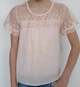 Блузка для дівчинки Fanny Look 2986 пудра короткий рукав 122 - зображення 1
