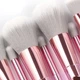 Набір пензлів для макіяжу Pink Glow 10 шт - зображення 3