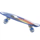 Синій пенні борд з колесами, що світяться, і ручкою в деці Penny Board - зображення 9