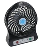 Вентилятор с аккумулятором USB Portable Fan Mini Черный - изображение 1