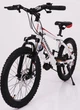 Горный Подростковый велосипед HAMMER S200 Колёса 20 Shimano Бело красный - изображение 2