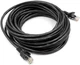 Патч-корд PowerPlant Cat5e UTP 7 м Черный (CA911622) - изображение 3