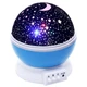Ночник проектор звездное небо Star Master Dream, вращающийся / цвет корпуса Синий - изображение 3