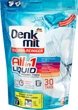 Капсули для посудомиючних машин Denkmit All-in-1 Liquid 30шт - зображення 1