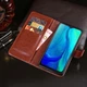 Чехол Idewei для ZTE Blade A51 книжка кожа PU коричневый - изображение 2