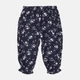 Брюки H&M 68см темно синий цветы 160475663102 - изображение 1