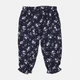Брюки H&M 68см темно синий цветы 160475663102 - изображение 2