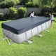 Защитный тент покрытие для каркасного бассейна Bestway Pool Covers ПВХ 412х201 см Черный (IP-167108) - изображение 2