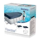 Тент-чехол для каркасного бассейна Bestway Pool Covers ПВХ Синий 282х196х84 см (IP-170532) - изображение 5