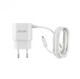 Мережевий зарядний пристрій блочок Aspor A802 micro Plus + USB 2.4A LED Original білий - зображення 2