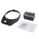 Бінокулярна лупа Magnifier 81001-A LED 1x - 6x - зображення 2