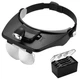 Бінокулярна лупа Magnifier 81001-A LED 1x - 6x - зображення 3