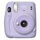 Набор Камера моментальной печати Fujifilm Instax Mini 11 Purple / Чехол прозрачный / Фотобумагой на 20 снимков / Фотоальбом фиолетовый на 64 снимка - изображение 2