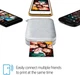 Фотопринтер портативный HP Sprocket Photo Print Luna Pearl + Набор бумаги в Подарок! - изображение 3