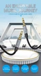 Кабель Vention TRRS Audio 3.5 мм 1.5 м Silver Metal Type, 4 pin, c поддержкой микрофона, стерео (BAQHG) - изображение 5