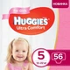 Подгузник Huggies Ultra Comfort 5 Mega для девочек (12-22 кг) 56 шт (5029053543642) - изображение 1