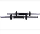 Комплект разборные гантели Force Line 40 кг (2×20 кг) - изображение 3