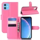 Чохол Luxury для Apple Iphone 11 книжка рожевий - зображення 1