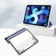 Силиконовый чехол обложка Transparent + Pencil Holder BBM1 для iPad Air 4 10.9" 2020 Темно-синий - изображение 2