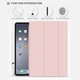 Силіконовий чохол обкладинка Transparent + Pencil Holder BBM1 для iPad 10 2022/2024 10,9"/iPad 11" 2025 (A16) Рожевий - зображення 7