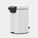 Ведро для мусора Brabantia Pedal Bin Newicon 3 л White 112126 - изображение 3