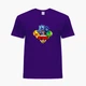 Футболка детская Бравл Старс (Brawl Stars) (25186-1702) 88-104 см Хлопок Фиолетовый - зображення 1