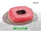 3D пазл Футбольный стадион Allianz Arena Bayern Munchen - изображение 1