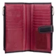 Стильный женский кошелёк из натуральной кожи Visconti CD23 BLK/RED Jade (Black Red) - изображение 2