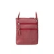 Шкіряна сумка через плече Visconti 18606 Slim Bag (Red) - зображення 4