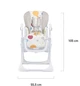 Стульчик для кормления Kinderkraft Yummy Grey - изображение 11