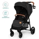 Прогулянкова коляска Kinderkraft Grande LX Black - зображення 1
