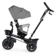 Триколісний велосипед Kinderkraft Spinstep Platinum Grey - зображення 4