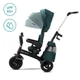 Триколісний велосипед Kinderkraft Easytwist Midnight Green - зображення 4