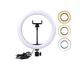 Комплект блогера 2в1 cветодиодное селфи кольцо Ring Fill Light 20 см - изображение 4