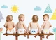 Эко подгузники Kit & Kin размер 4 9-14 кг 34 шт (KKS4NAPPIESFT) - изображение 3