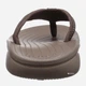 Klapki japonki męskie Crocs Yukon Mesa Flip M 202594-23B-M12 46-47 28.8 cm Brązowe (887350750324) - obraz 4