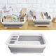 Раскладная сушилка - поддон для посуды KitchenCraft силиконовая - изображение 4