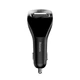 Автомобильный FM-трансмиттер (FM-модулятор) Baseus Streamer F40 AUX Bluetooth 5.0 MP3 c функцией зарядного устройства Dual-USB 3А (CCF40-01) - изображение 3