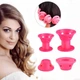 Бигуди Lotisuy Magic Curler набор 10 штук силиконовые Розовый (zx-7306) - зображення 4