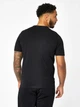 Футболка хлопковая длинная мужская Everlast 596077-03 3XL Black - изображение 2